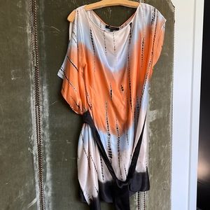 Silk mini dress
